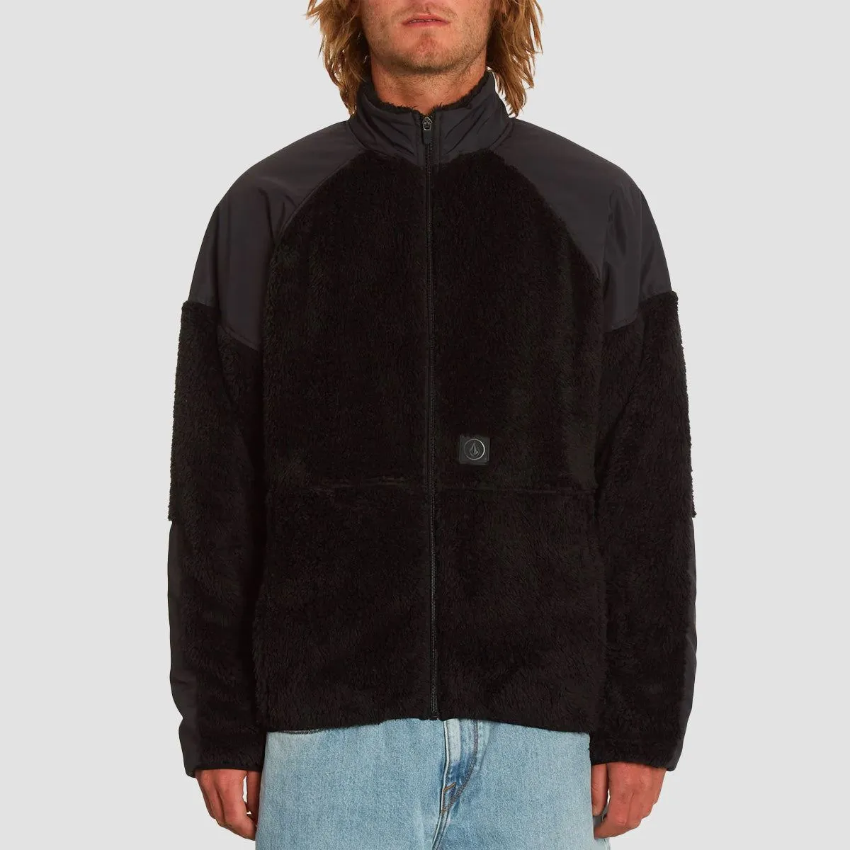 Volcom Runtime Error Zip Sweatshirt Black