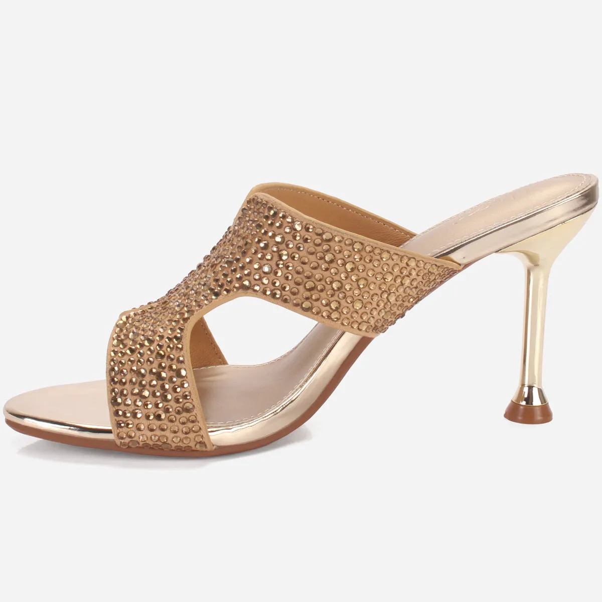 Women's "AMEERA" Open Toe Decorated Wedding Sandals
