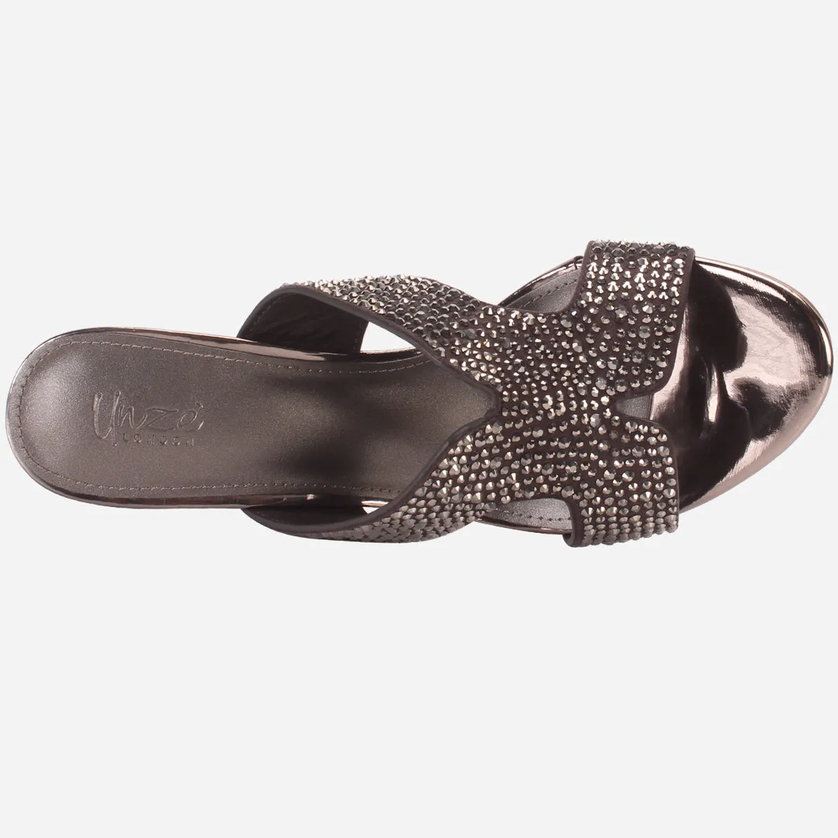Women's "AMEERA" Open Toe Decorated Wedding Sandals
