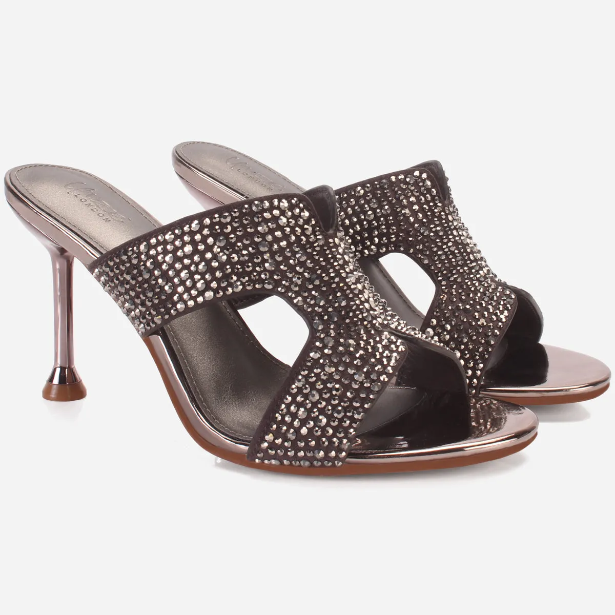 Women's "AMEERA" Open Toe Decorated Wedding Sandals