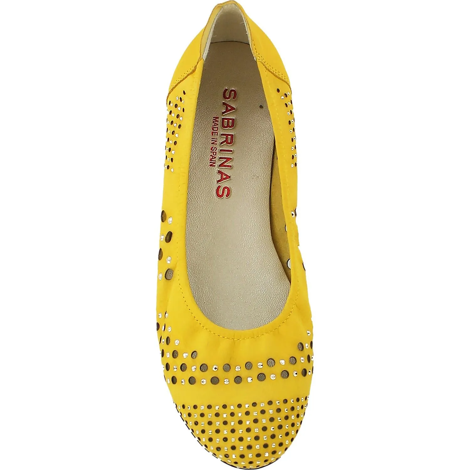 Women's Sabrinas London 41101 Yellow Nubuck