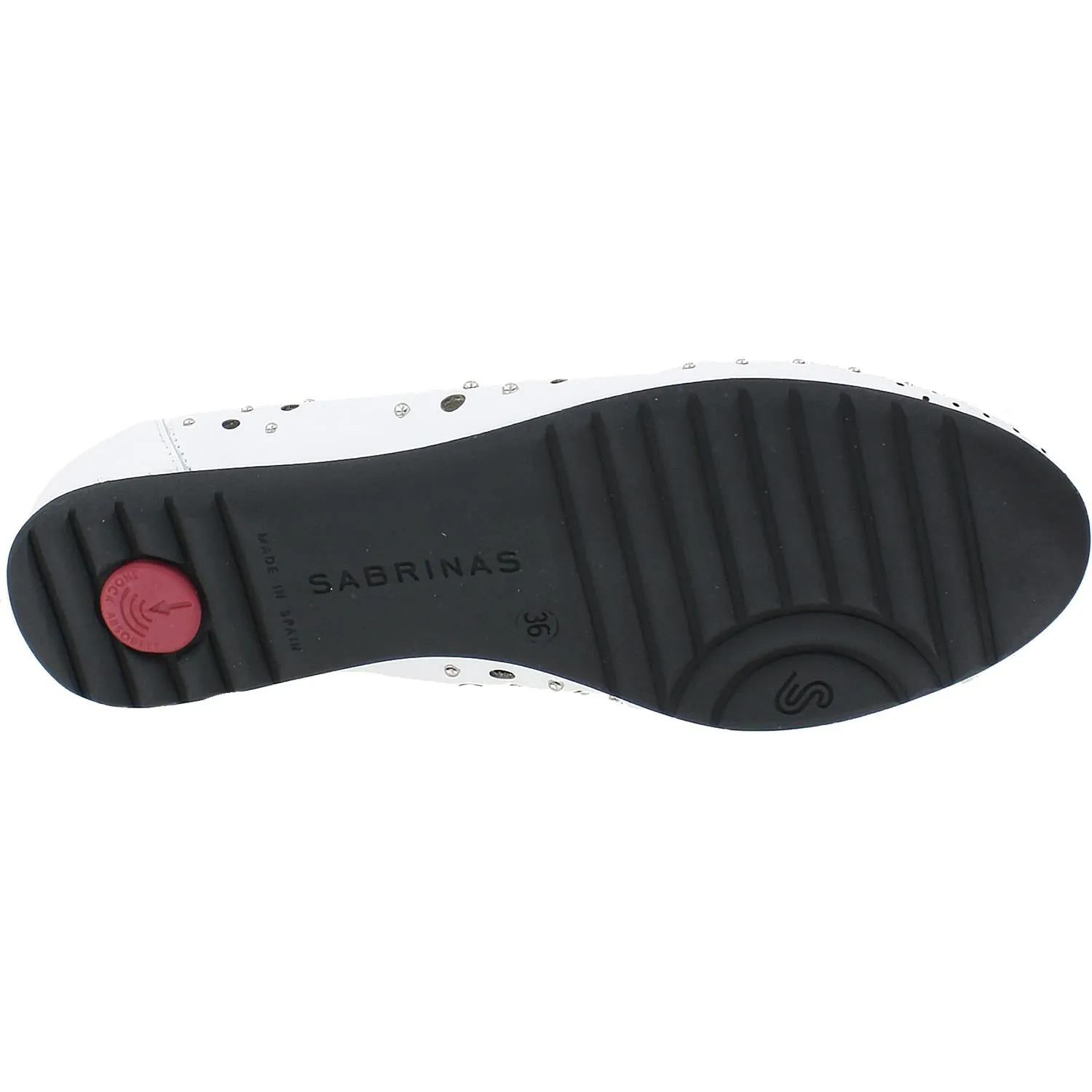 Women's Sabrinas London 41102 White Leather