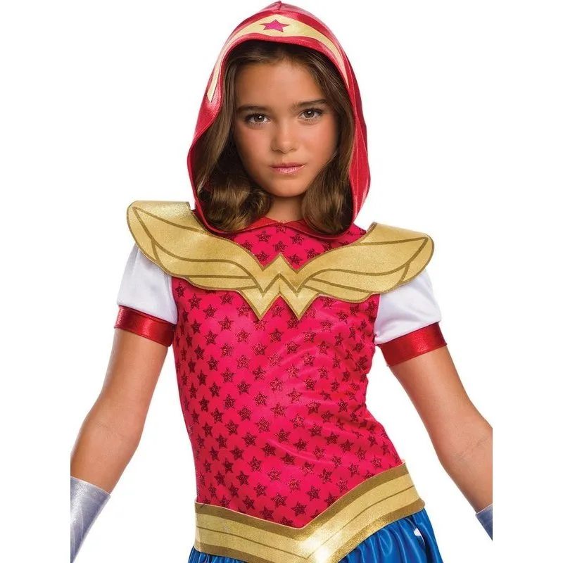 Wonder Woman Dcshg Hoodie Costume, Child