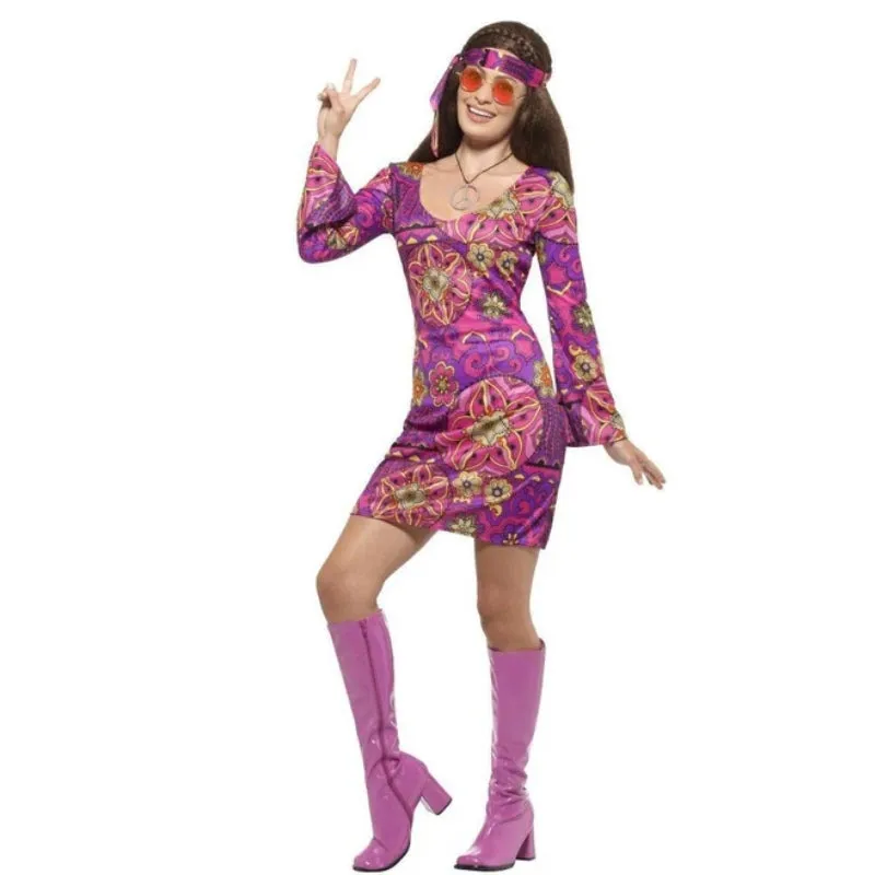 Woodstock Hippie Ladies Costume