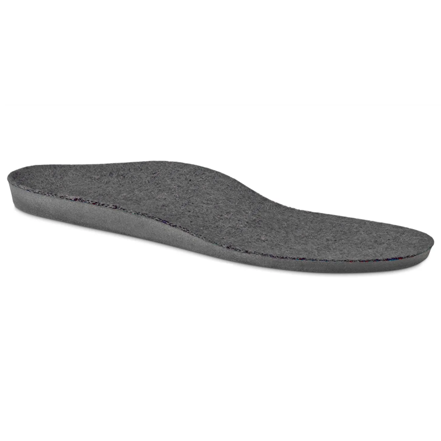 Wool Unisex Footbeds for Slippers in Charcoal