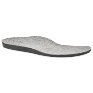 Wool Unisex Footbeds for Slippers in Pebble