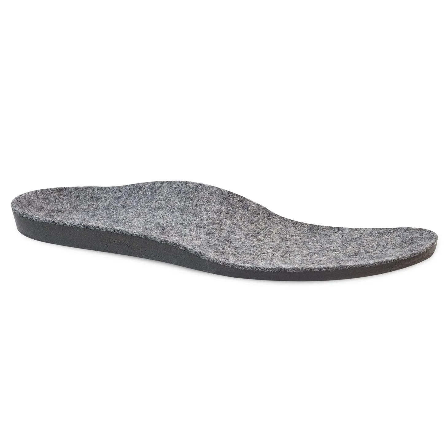 Wool Unisex Footbeds for Slippers in Slate