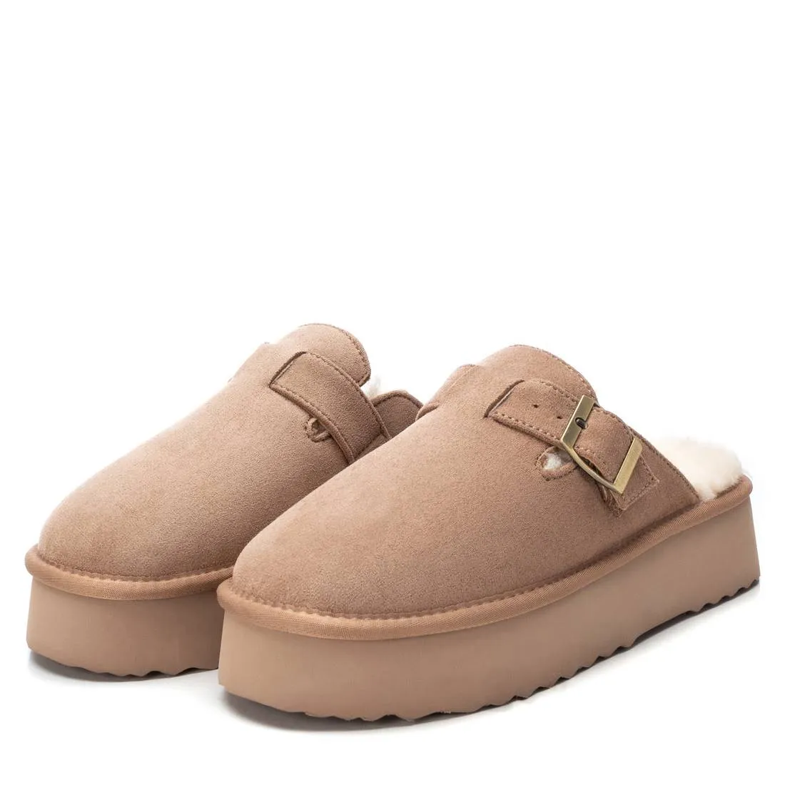 XTI Women's Winter Suede Clogs By XTI 143503