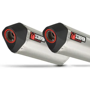 Z1000 / Z1000 SX 10-13 Serket Slip-on Pair S/S (RKA87SEO)